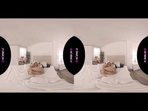 ❤️ PORNBCN VR Żewġ lesbjani żgħażagħ iqumu qarn f'realtà virtwali 4K 180 3D Geneva Bellucci Katrina Moreno ❤ Video tal-ħakk lilna ❤